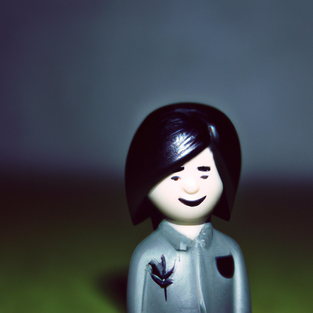 Environment artist closeup