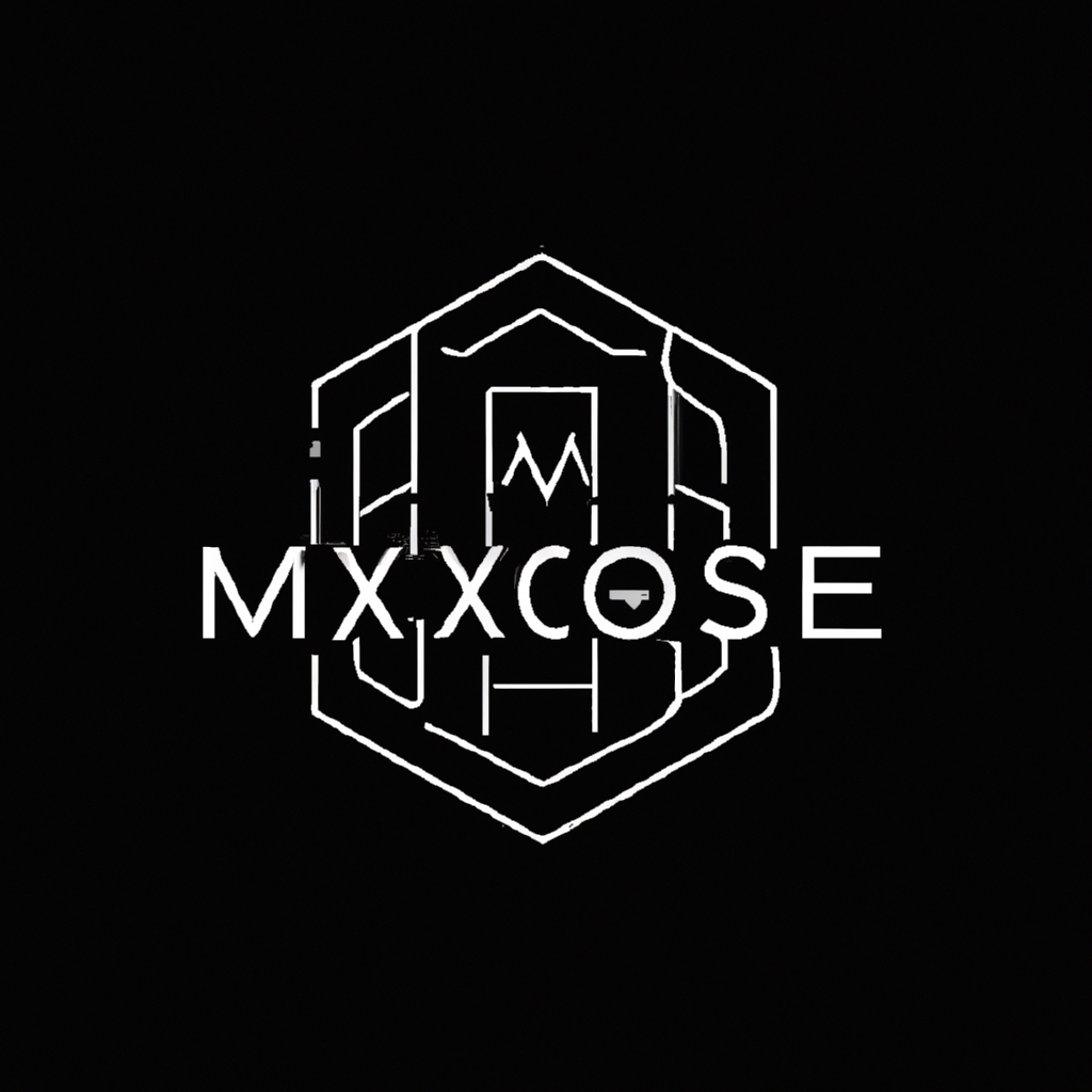 AssetForge Course logo monoline bold hexagon brandmark